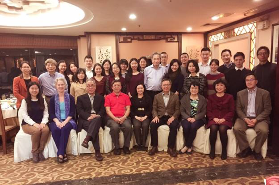 Trustees with Chan Fellows in Guangzhou, China
